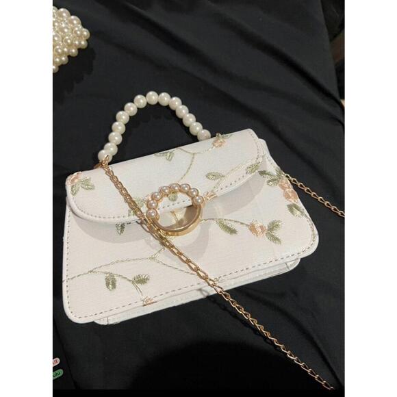 Handbags - floral purse